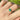 Vivid Emerald Chain Ring