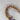 Antique Gold Curb Bracelet with Lilac Spinel