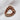 Chunky Antique Chain Ring - Size UK P / US 7.5 - 8.45g