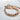 Bezel Set Sapphire // Antique Curb Bracelet