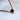 Antique Purple Paste Solitaire Necklace
