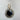 Old Cut & Sapphire Pendant