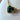 Green Sapphire Heart / Vintage Chain - 18ct