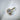 Old Mine Cut Diamond Charm in 14ct Gold (0.41ct)