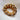 Chunky Antique 18ct Chain Ring 18ct - Size UK G-H / US 3.75-4.25