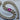 Hot Pink Sapphire // Silver Curb Bracelet - 1ct