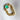 Chain Ring Stacker - Emerald