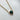 Green Sapphire Heart / Vintage Chain - 18ct