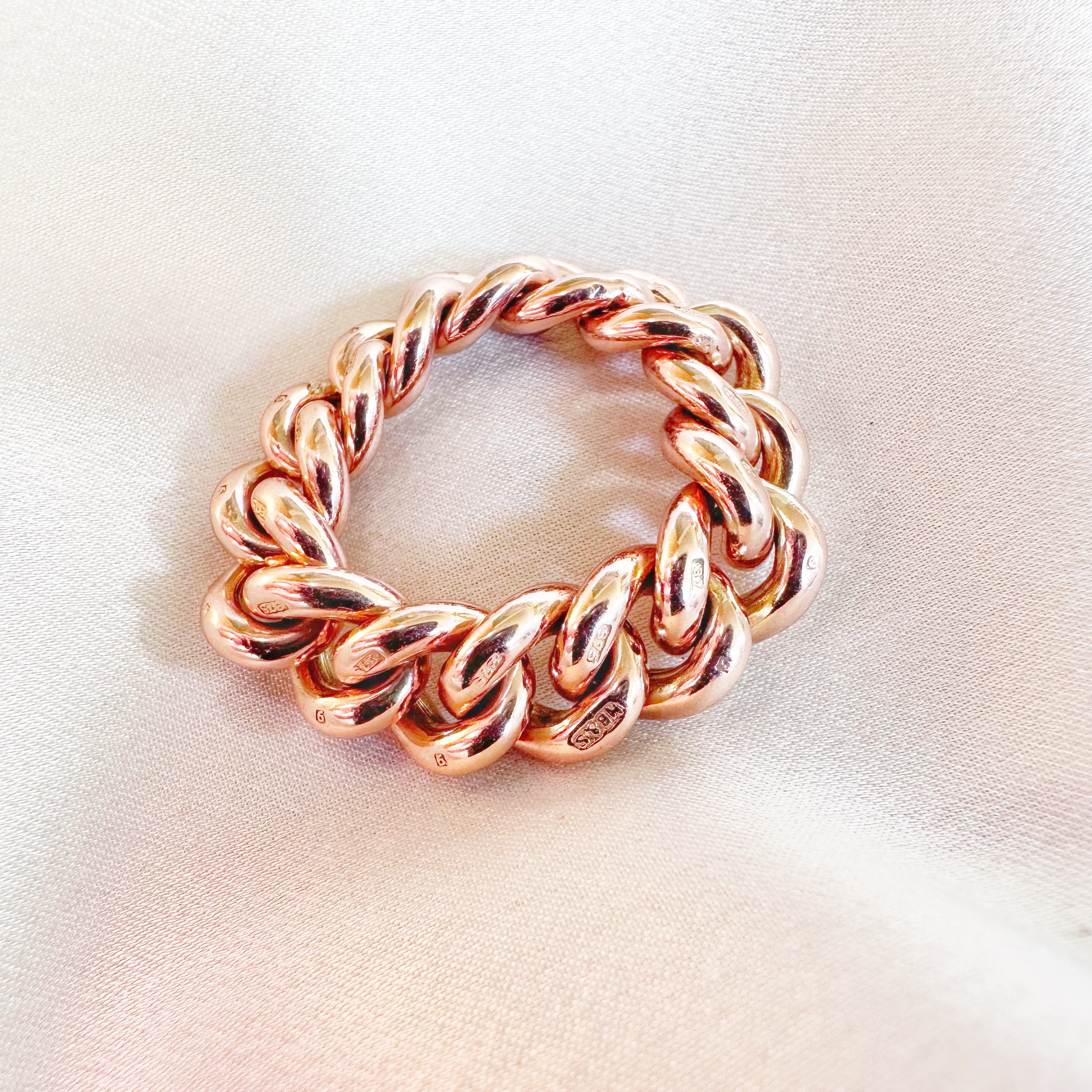 Extra Chunky Curb Chain Ring – The Piece London