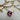 Vintage 22ct Bar Chain // Cushion Garnet