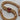 Antique Gold Curb Bracelet with Umbalite Garnet