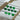 Chain Ring Stacker - Elongated Cushion Cut Tsavorite