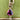 Antique T Bar | Fancy Trillion Garnet | 9ct Rose