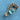 Seafoam Tourmaline Antique Chain Ring