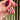 GEMbellished Curb Drop / Pink Asscher Spinel