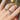 Seafoam Tourmaline Antique Chain Ring