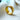 Heavy 22ct Ridged Cigar Band