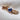Cushion Cut Blue Sapphire Chain Ring