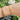 Vintage 18ct Articulated Bamboo Bracelet