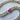 Hot Pink Sapphire // Silver Curb Bracelet - 1.25ct