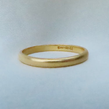 Vintage 22ct Band | Chester 1939 Size UK Q¼ | US 8¼